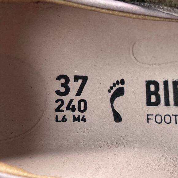 Birkenstock Lora Nubuck Leather Mary Jane Flat Shoes Taupe Women 6/EU37 Narrow - Picture 9 of 10